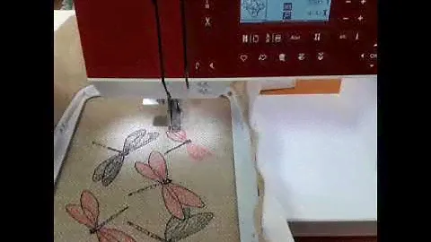 Как вышивает PFAFF