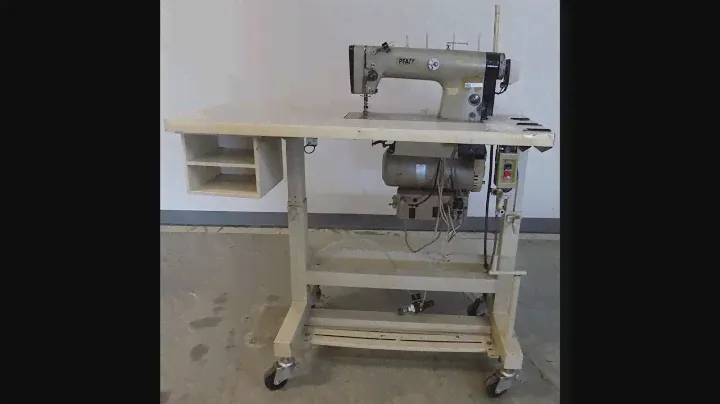 How To Thread an old PFAFF Sewing Machine