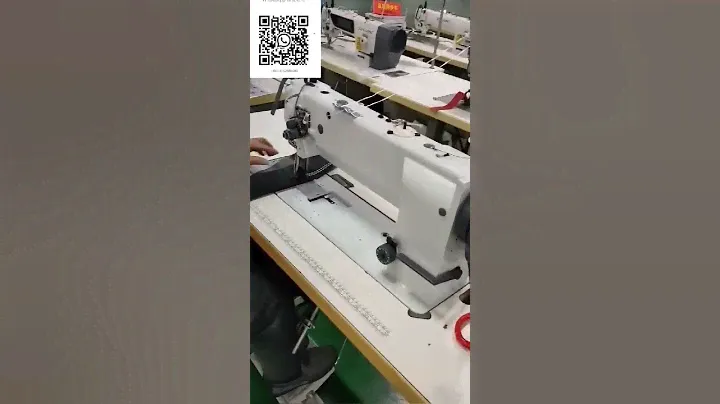 Selling Double Needle Foot Lockstitch Industrial Machine# Double Needle Industrial Sewing Machine