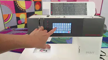 Pfaff quilt ambition 630 4 Machine Overview
