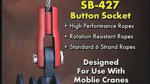 Crosby® wedge & button sockets