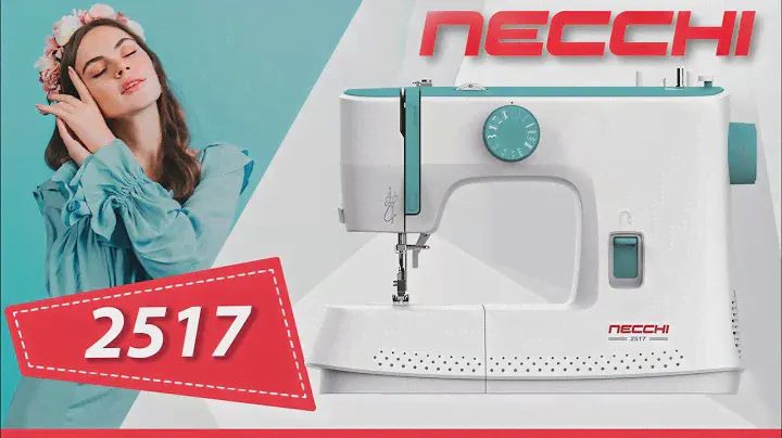 Швейная машина NECCHI 2517| | Заправка, основные операции, характеристики, комплектация