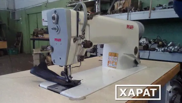 Pfaff 563 промышленная одно- игольная швейная машина с прижимным роликом-3
