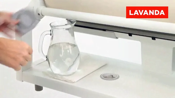 Заливка воды в гладильный каток Lavanda PF580