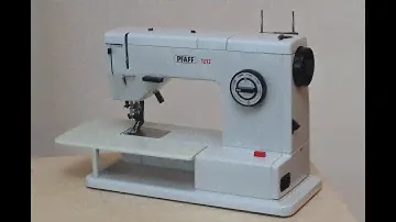 Pfaff 1212 Nähmaschine Sewing machine Швейная машина test