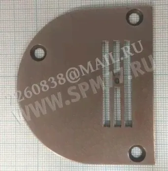 91-058 132-04/002 Игольная пластина PFAFF 487,489,483 Кл. ORIGINAL (Германия) х1,6 Тип "B"-2