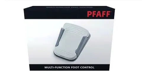 The NEW Pfaff Multi Function Foot Control