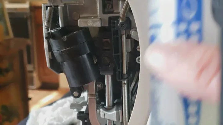 Pfaff 6120 remove covers and maintenance ,part 2