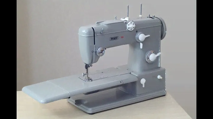 Pfaff 360 Automatic Nähmaschine Sewing machine Швейная машина test