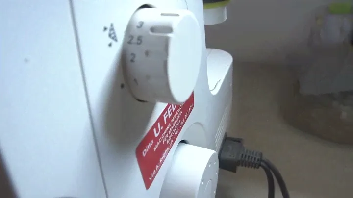 How to do a two-thread rolled hem overlock with the PFAFF Hobbylock 2.5 / Serger Tutorial (UPDATED)