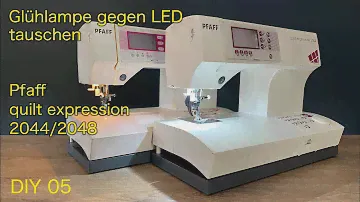 LED für alte Pfaff expression Nähmaschine - DIY05