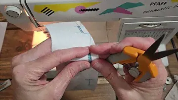 Manual buttonhole on Pfaff 6091