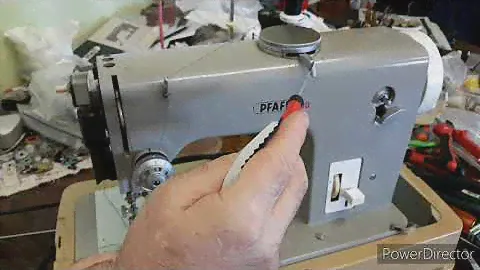 PFAFF Nähmaschine Modell 90 - Alle Stiche الجزء الرابع  تجريب وإختبار العمل النهائي للماكينة