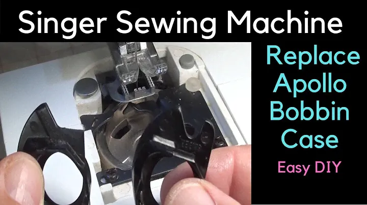 Singer | Sewing Machine | Broken Apollo Bobbin Case | Fix | Repair | Replace Stuck | DIY Easy Fix