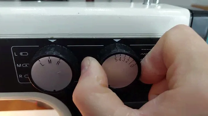 Pfaff 204 sewing machine, complet tutorial.