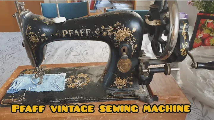 pfaff vintage sewing machine  #pfaffvintage #sewmachine