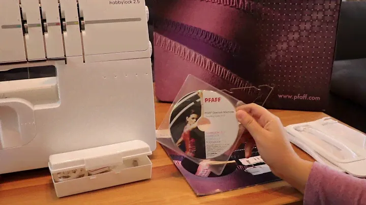 Pfaff Hobbylock 2.5 Overlok Makinası  (unboxing)