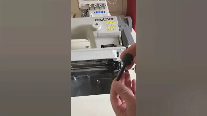 How to set up your knee lift mechanism on Juki 8100e, 8700 or Brother S1000A