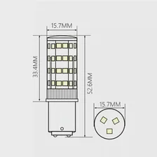 Двухконтактная лампа Ba15d Светодиодные фонари 220V 51 светодиодный s Супер яркие для Швейной машины Pfaff Singer Privilege Bernina Для дома