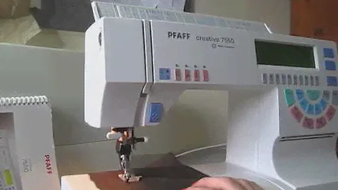 Pfaff 7550 Sewing Machine