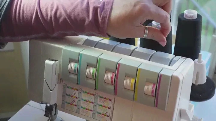 How to Thread Pfaff 4852 Coverlock Serger