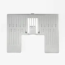 Игольная пластина Pfaff для зигзага с разметкой в дюймах