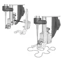 Открытая лапка для простегивания PFAFF 821140096