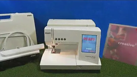 Pfaff Creative 2140 Sewing Embroidery Machine Quick Start Video