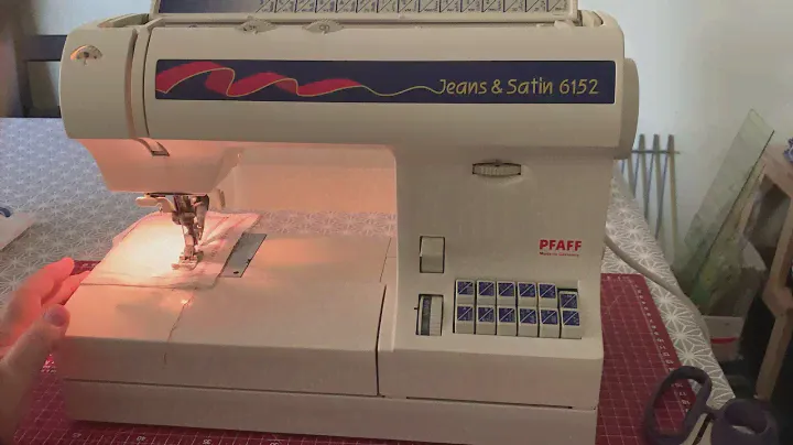 Pfaff Jeans & Satin 6152 Nähmaschine #pfaff #nähmaschine  #sewingmachine