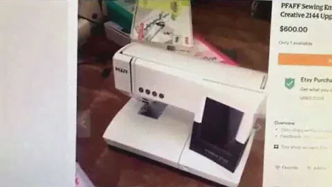 PFAFF Creative Sewing & Embroidery Machine 2144 Upgraded to 2170 Selling On Etsy!