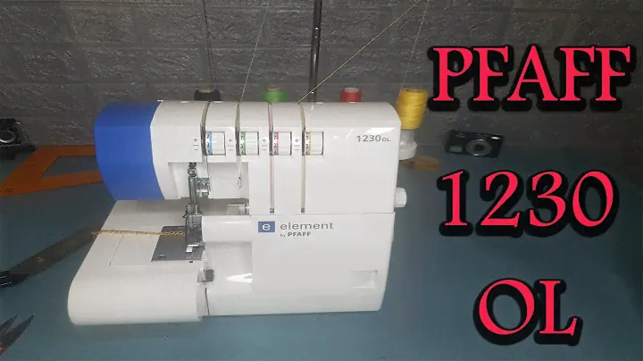 Comment enfiler la surjeteuse PFAFF 1230 OL / الة السورجي