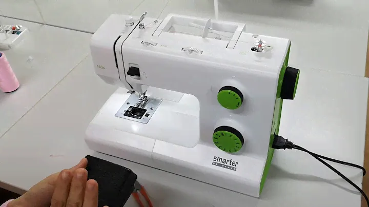 Como enfiar Máquina de costura Smarter By Pfaff 140s