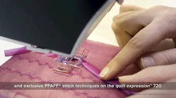 Poznaj jakość maszyn do szycia PFAFF z serii Quilt Expression