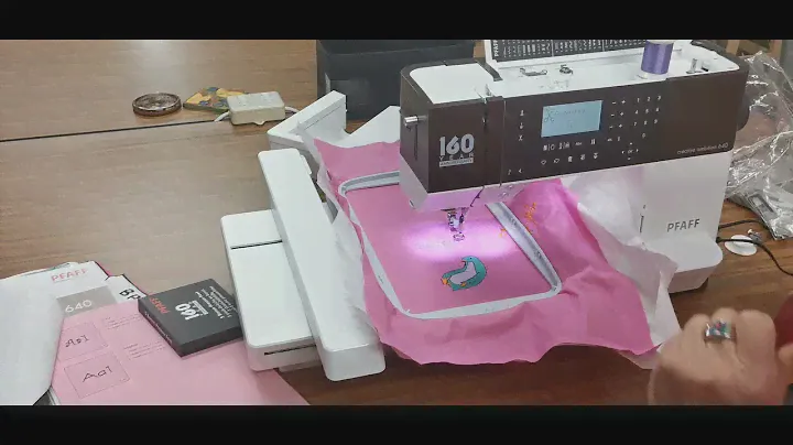 Let's have fun with the new Pfaff Creative Ambition 640 ~ part 5