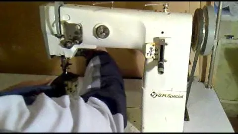 Швейная машина, машинка #Sewing machine Pfaff/Пфафф-1295-002. Тройной транспорт.