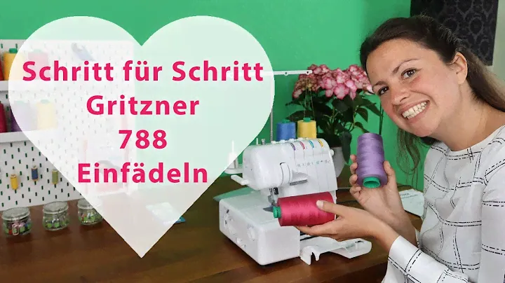 Gritzner 788 einfädeln lernen - Schritt für Schritt erklärt 😍Werde ein Einfädelfuchs!