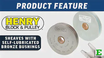 Henry Block & Pulley Sheaves | E-Rigging Products