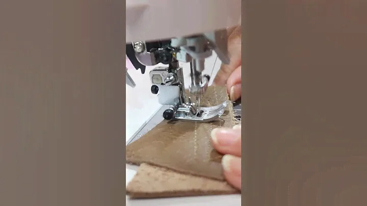 Tipps zum Leder nähen mit der Nähmaschine #werbung #juki #nähen #diyeule #sewing