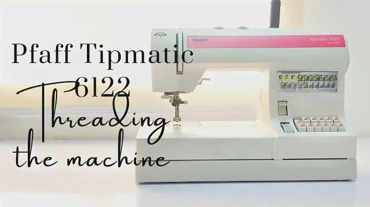 Швейная машина Pfaff Tipmatic 6122 : Заправка ниток в машину