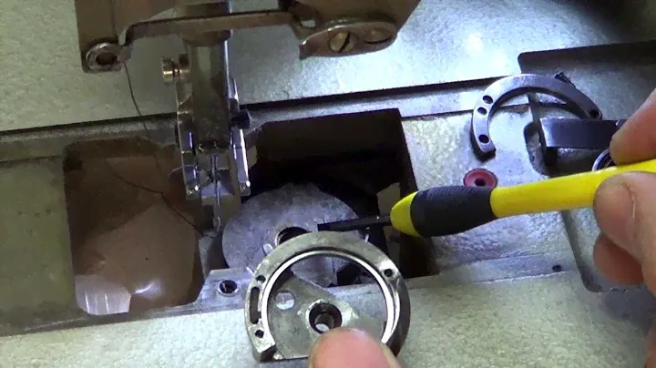 Sewing 101 Industrial Pfaff  Rotary Hook removal on 145 machine