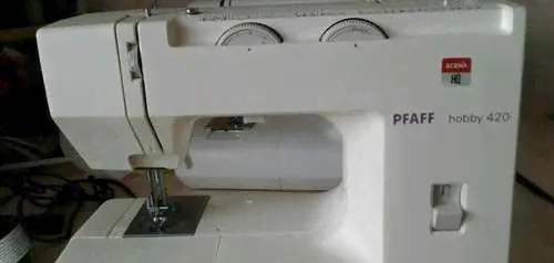 Швейная машинка pfaff hobby 420