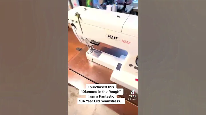 Even though it is not fully Industrial it is a keeper for sure! Pfaff 1222E