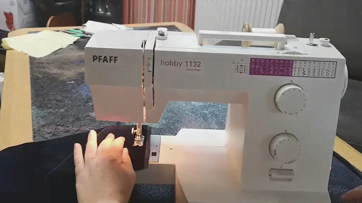 Nähmaschine Pfaff 1132 Test, Sewing machine Pfaff 1132 review, швейная машина тест