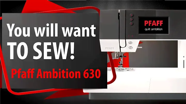 Машина, которая вдохновляет шить! 🎯 Видеообзор швейной машины ✅ Pfaff Ambition 630 | ПАПА ШИТЬ