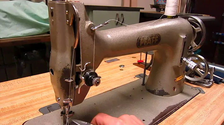 Pfaff 134 Detail and Sewing Demonstration