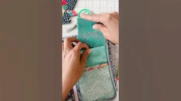 💡 #sewingtips I had a brilliant idea! A Travel Thread Catcher! #englishpaperpiecing