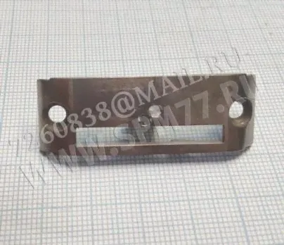 48068 X 1,6B ИГОЛЬНАЯ ПЛАСТИНА PFAFF 194, 294 кл. 91-048 068-04/020 NEEDLE PLATE (ORIGINAL) б/у в нормальном состоянии-2