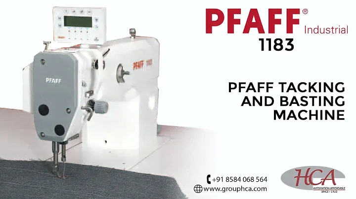 PFAFF-1183 | TACKING AND BASTING MACHINE