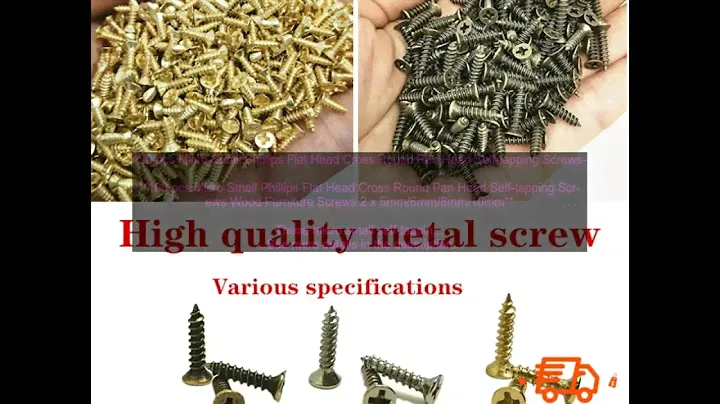 1005002459701795 100 pcs Micro Small Phillips Flat Head Cross Round Pan Head Self tappi