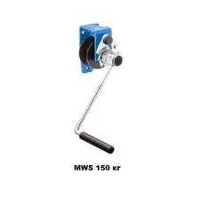 Лебедка ручная барабанная настенная PFAFF MWS 150 кг (без каната)